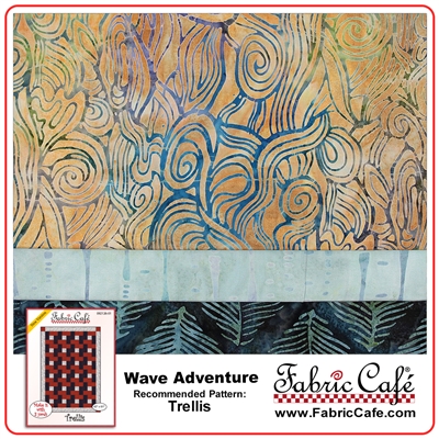 Wave Adventure - 3 Yard Quilt Kit