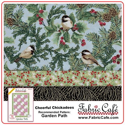 Cheerful Chickadees - 3 Yard Quilt Kit