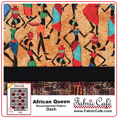 African Queen - 3 Yard Quilt Kit