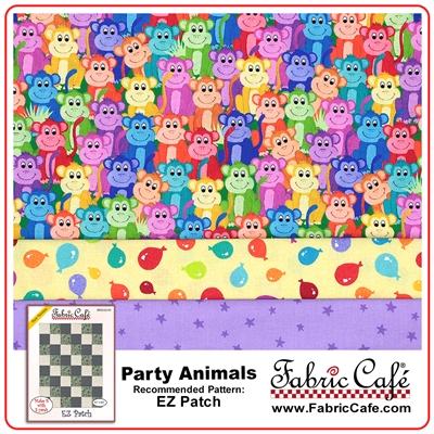 Party Animals - 3 Yard Quilt Kit