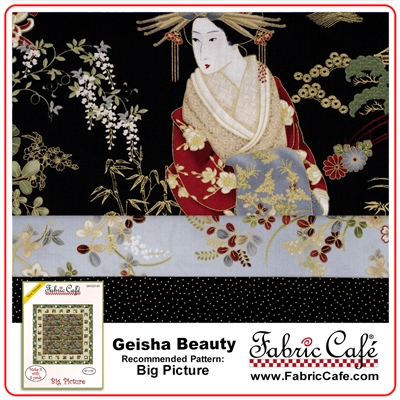 Geisha Beauty - 3-Yard Quilt Kit