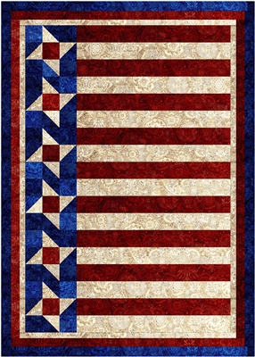 Grand Old Flag 3-Yard Quilt Kit