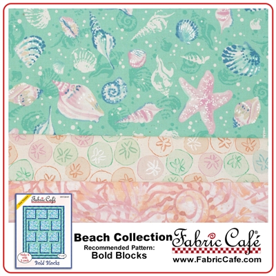 Beach Collection 3-Yard Quilt Kit