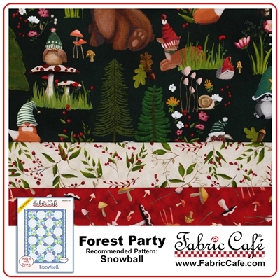 Forest Party 3-Yard Quilt Kit