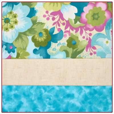 Brocade Bouquet 3-Yard Quilt Kit