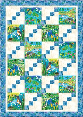 Summer Splash Panel Quilt Kit