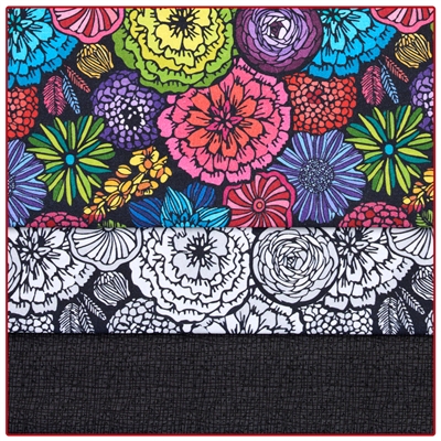 Noir Bouquet 3-Yard Quilt Kit