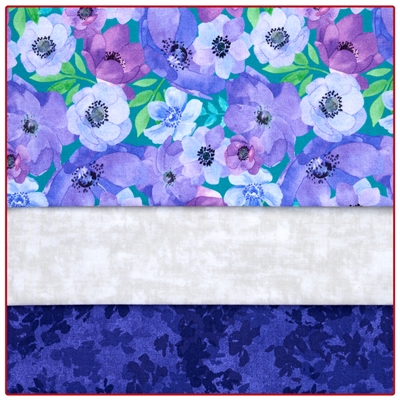 Peaceful Purple 3-Yard Quilt Kit