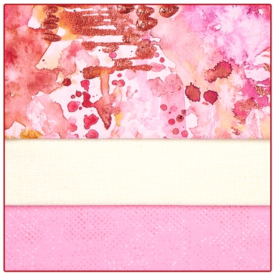 Pink Tranquility 3-Yard Quilt Kit