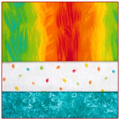 Rainbow Sunrise 3-Yard Quilt Kit