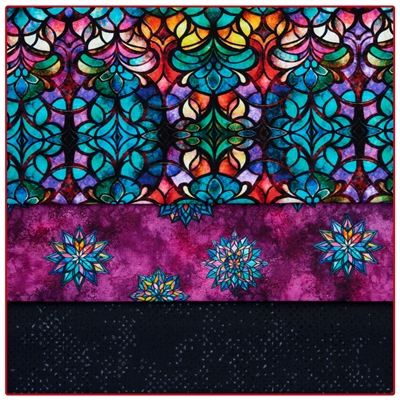 Glass Art 3-Yard Quilt Kit