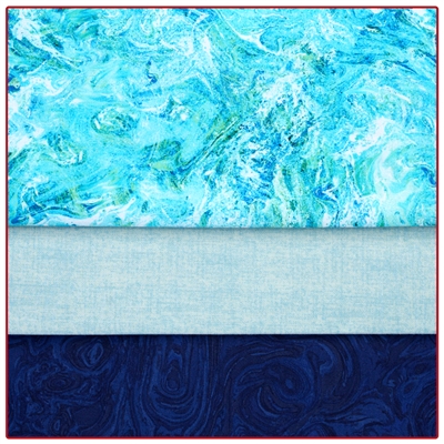 Ocean Spray - 3 Yard Quilt Kit