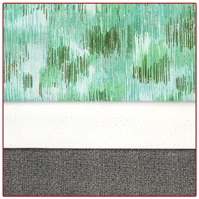 Mint Fusion - 3-Yard Quilt Kit