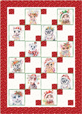 Little Darlings Panel Quilt Kit