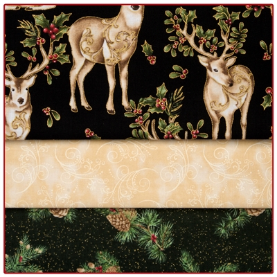 Graceful Deer - 3-Yard Quilt Kit