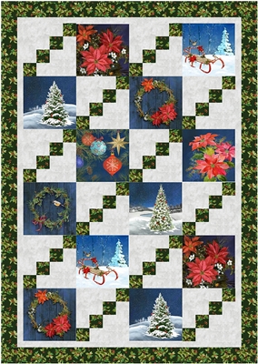 Winter's Eve Panel Quilt Kit