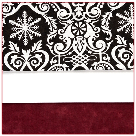 Snowflake Swirls 3-Yard Quilt Kit