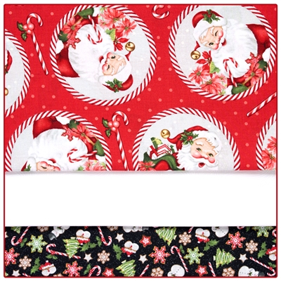 Candy Cane Lane 3-Yard Quilt Kit