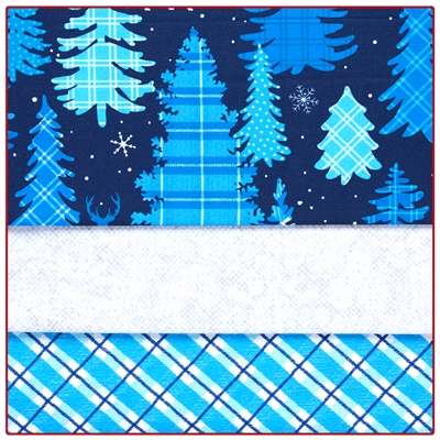 Plaid Forest 3-Yard Quilt Kit