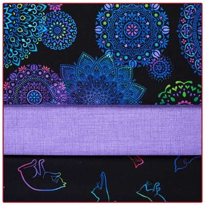 Neon Nightscape 3-Yard Quilt Kit