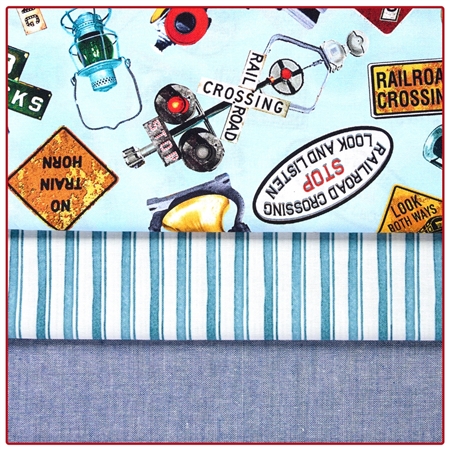 Railroad Crossing - 3-Yard Quilt Kit