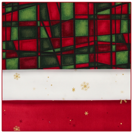 Mod Christmas 3-Yard Quilt Kit