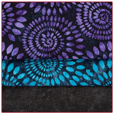 Moody Batiks  3-Yard Quilt Kit