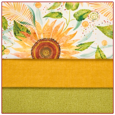 Sunflower Meadow 3-Yard Quilt Kit