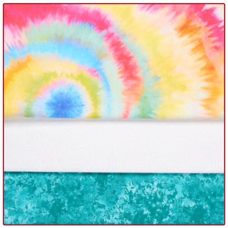 Sweet Tie Dye - 3 Yard Quilt Kit