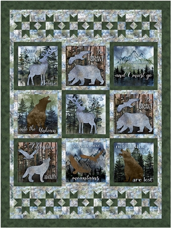 Wonder of Nature Panel Quilt Kit