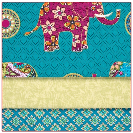 Elephant Wonder - 3 Yard Quilt Kit