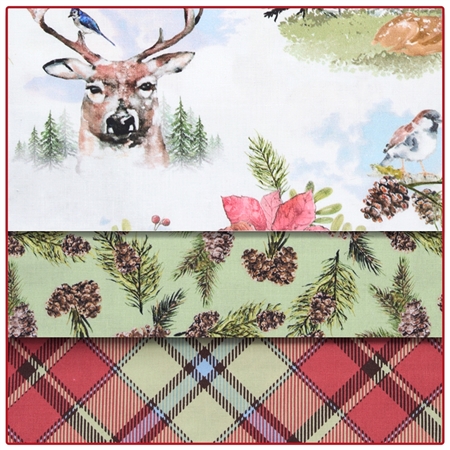 Snowy Forest 3-Yard Quilt Kit