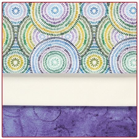 Joyful Spirals - 3-Yard Quilt Kit