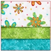 Twirling Florals - 3 Yard Quilt Kit