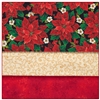 Radiant Poinsettias - 3-Yard Quilt Kit