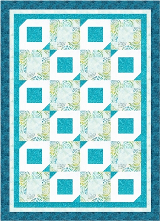 Soothing Spirals 5-Yard Quilt Kit