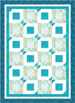 Soothing Spirals 5-Yard Quilt Kit