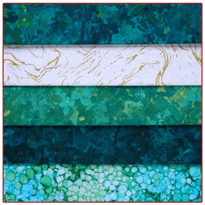 Lagoon Dream 5-Yard Quilt Kit