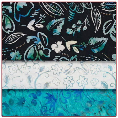 Teal Twilight - 3-Yard Quilt Kit