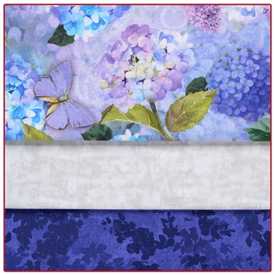 Hydrangea Haven - 3 Yard Quilt Kit