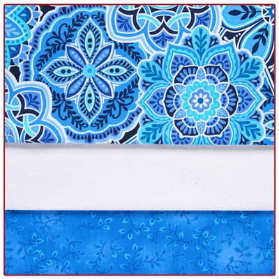 Blue Oasis - 3 Yard Quilt Kit