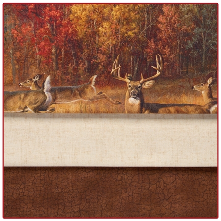 Deer Counting 3-Yard Quilt Kit