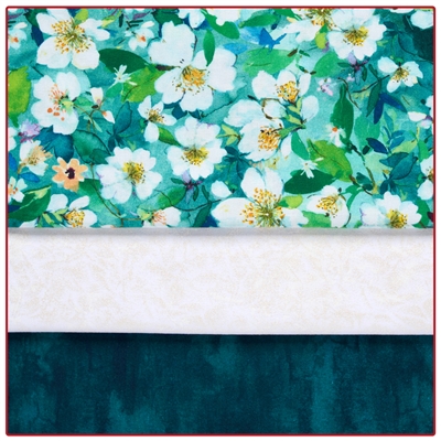 Flower Lake - 3-Yard Quilt Kit