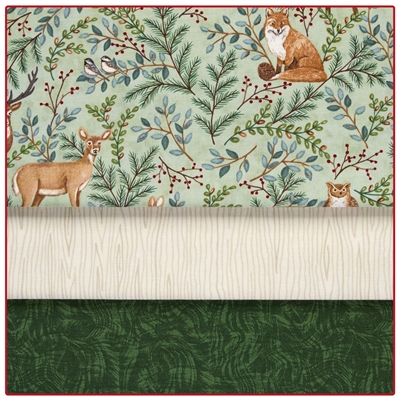 Woodland Wonder 3-Yard Quilt Kit