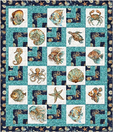 Atlantis - 3 Yard Quilt Kit