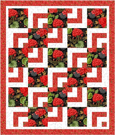 Dragonfly Tango - 3 Yard Quilt Kit