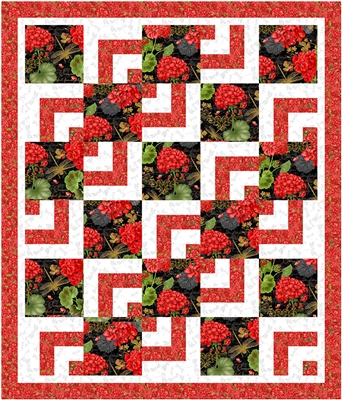 Dragonfly Tango - 3 Yard Quilt Kit