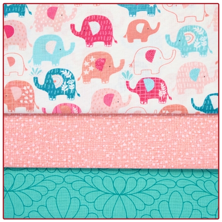 Elephant Stories 3-Yard Quilt Kit