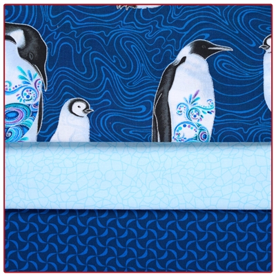 Penguin Party - 3-Yard Quilt Kit