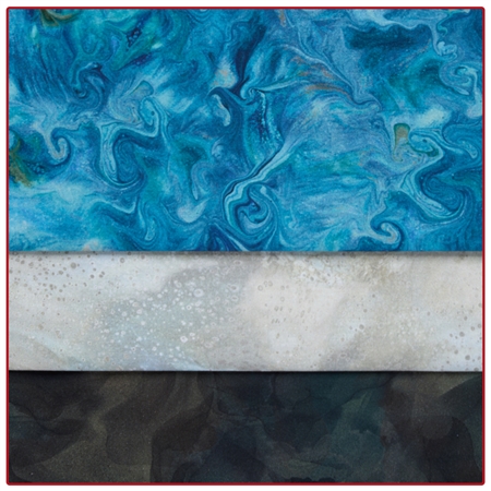 Stormy Slate - 3-Yard Quilt Kit